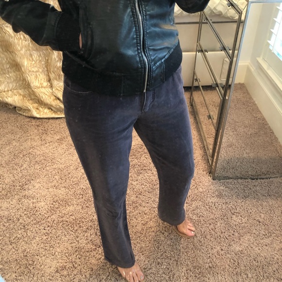 $1500 Chanel Velvet Pants Jeans Size 40 US 6 - Picture 5 of 8